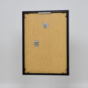 Efektní plastový rám Art antracit 25x80 cm antireflexní sklo