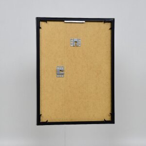 Efektní plastový rám Umělecká čerň 35x100 cm antireflexní sklo