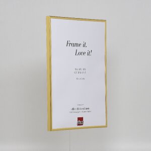 Efektní plastový rám Art gold 45x60 cm antireflexní sklo