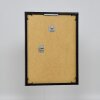 Efektní plastový rám Umělecká čerň 59,4x84,1 cm antireflexní sklo