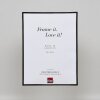 Efektní plastový rám Umělecká čerň 59,4x84,1 cm antireflexní sklo