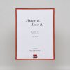 Efektní plastový rám Umělecká červená 59,4x84,1 cm antireflexní sklo