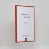Efektní plastový rám Umělecká červená 59,4x84,1 cm antireflexní sklo