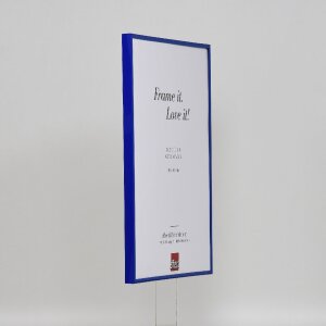 Efektní plastový rám Umělecká modř 59,4x84,1 cm antireflexní sklo