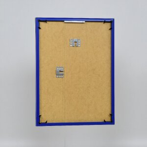 Efektní plastový rám Umělecká modř 62x93 cm antireflexní sklo