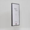 Efektní plastový rám Umělecká antracitová 14,8x21 cm antireflexní sklo