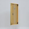 Efektní plastový rám Umělecké zlato 10,5x14,8 cm antireflexní sklo