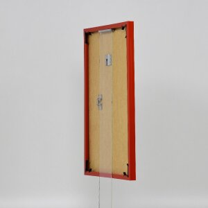 Efektní plastový rám Umělecká červená 10,5x14,8 cm antireflexní sklo