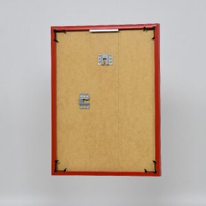 Efektní plastový rám Umělecká červená 10,5x14,8 cm antireflexní sklo