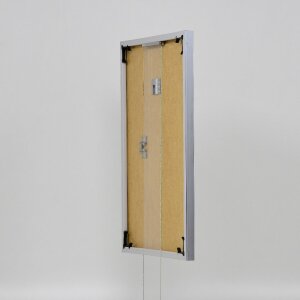 Efektní plastový rám Art silver 61x91,5 cm antireflexní sklo