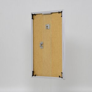 Efektní plastový rám Art silver 61x91,5 cm antireflexní sklo