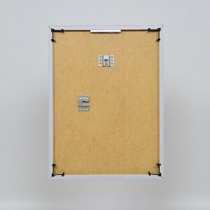 Efektní plastový rám Art silver 61x91,5 cm antireflexní sklo