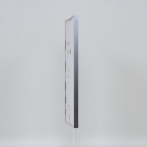 Efektní plastový rám Art silver 61x91,5 cm antireflexní sklo