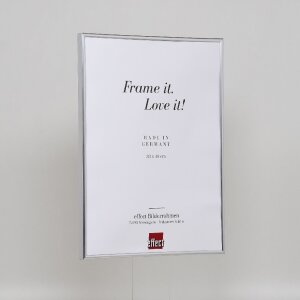 Efektní plastový rám Art silver 61x91,5 cm antireflexní sklo