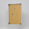 Efektní plastový rám Art silver 61x91,5 cm antireflexní sklo
