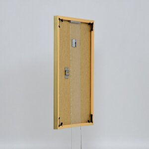 Efektní plastový rám Art gold 61x91,5 cm antireflexní sklo
