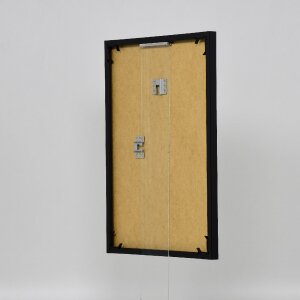 Efektní plastový rám Umělecká čerň 61x91,5 cm antireflexní sklo