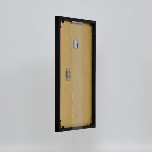 Efektní plastový rám Umělecká čerň 61x91,5 cm antireflexní sklo