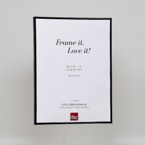 Efektní plastový rám Umělecká čerň 61x91,5 cm antireflexní sklo