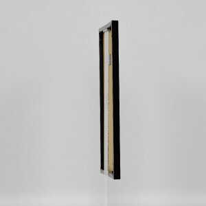 Efektní plastový rám Umělecká čerň 61x91,5 cm antireflexní sklo