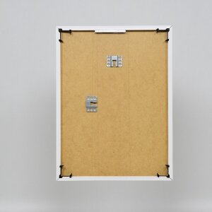 Efektní plastový rám Umělecká bílá 61x91,5 cm antireflexní sklo