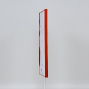 Efektní plastový rám Umělecká červená 61x91,5 cm antireflexní sklo