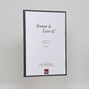 Efektní plastový rám Art antracit 61x91,5 cm antireflexní sklo