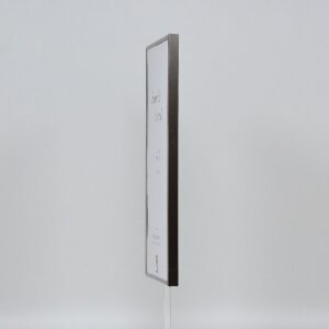 Efektní plastový rám Art platinum 61x91,5 cm antireflexní sklo