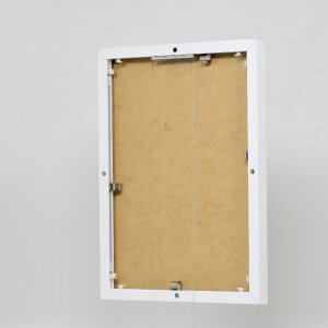 Hliníkový obrazový rám Effect Quadro 18x24 cm s bílým antireflexním sklem