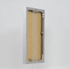 Hliníkový obrazový rám Quadro 25x50 cm stříbrný antireflexní sklo MDF zadní panel