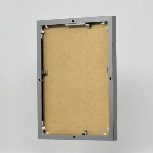 Efektní hliníkový obrazový rám Quadro 30x30 cm antická stříbrná s antireflexním sklem