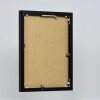 Efektní hliníkový obrazový rám Quadro 40x40 cm černý s lesklým antireflexním sklem