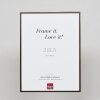 Efektní hliníkový obrazový rám Quadro 50x60 cm bronzové antireflexní sklo
