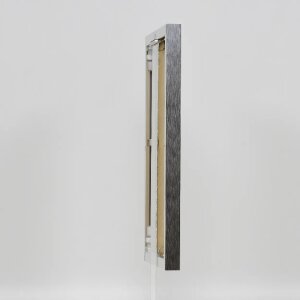 Efektní hliníkový obrazový rám Quadro 61x91 5 cm stříbrný s vysokým leskem a antireflexním sklem