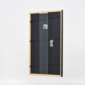 Efektní dřevěný rám profil 23 ořechově hnědý 25x35 cm antireflexní sklo