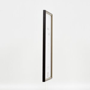 Efektní dřevěný rám profil 23 ořechově hnědý 25x35 cm antireflexní sklo