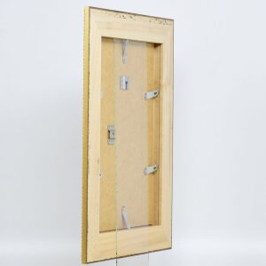 Efekt Barokní obrazový rám profil 31 zlatý 25x50 cm antireflexní sklo