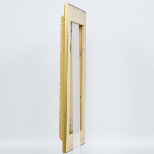 Efekt Barokní obrazový rám profil 31 zlatý 25x50 cm antireflexní sklo