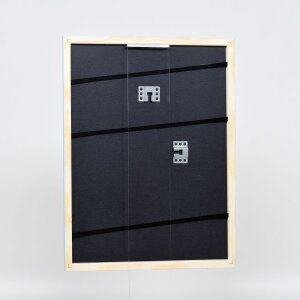 Efektní dřevěný rám profil 32 modrý 20x28 cm antireflexní sklo