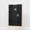 Efektní dřevěný rám profil 32 světle hnědý 21x29,7 cm antireflexní sklo