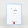 Efektní dřevěný rám profil 32 modrý 29,7x42 cm antireflexní sklo