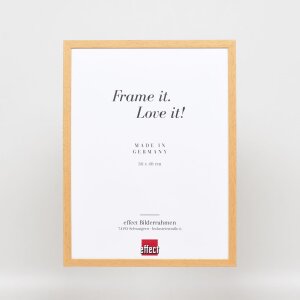 Efektní dřevěný rám profil 35 dub 40x60 cm antireflexní sklo