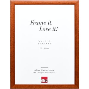 Effect Holz Bilderrahmen Profil 43 braun 25x60 cm mit...