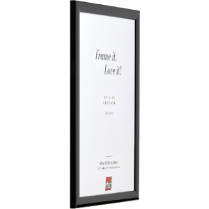 Effect Dřevěný rámeček na obrazy Profil 43, černý lesklý 50x75 cm