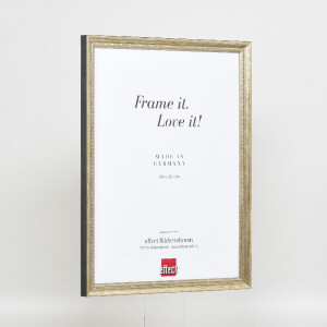 Effect Dřevěný rámeček profil 48 zlatý 13x13 cm s protireflexním sklém