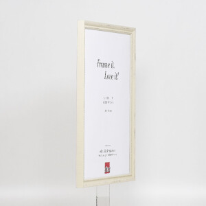 Effect Dřevěný rám profil 48 bílý s antireflexním sklem 13x13 cm