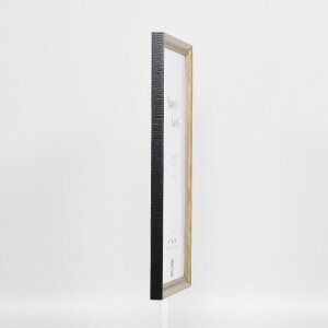 effect Dřevěný rámeček Profil 48 zlatý 13x18 cm s antireflexním sklem