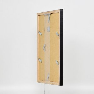 effect dřevěný rámeček profil 48 černý 21x28 cm s antireflexní sklo