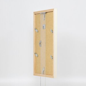 Effect Dřevěný rám Profil 48 bílý s antireflexním sklem 25x50 cm