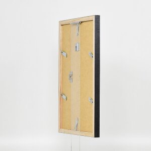 Effect dřevěný rám Profil 48 stříbrný s antireflexním sklem